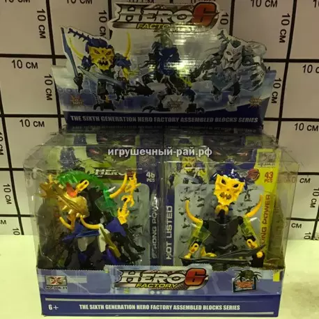 Роботы трансформеры Герой-6 в боксе 6 шт 006-31