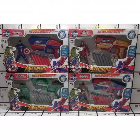 Бластер с мягкими пулями SB431