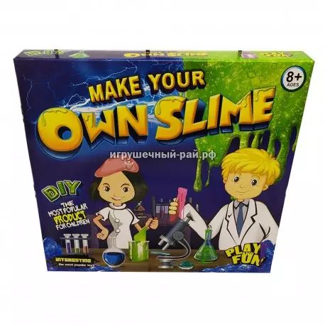 Игра Сделай свой слайм