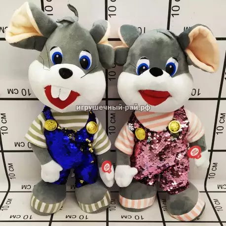 Мягкая игрушка "Мышка танцует" 8218 (2)