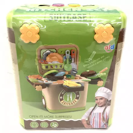 Набор посуды для кухни в чемоданчике L666-36A