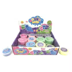 Кинетический песок в баночке бокс из 24 шт 6345-49
