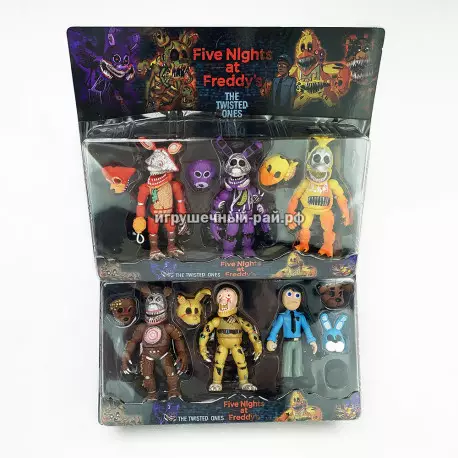 Фигурки Пять ночей с Фредди (набор из 3 шт, 2 вида, цена за 1 набор) 8005-1