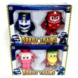 Фигурки Робот поезд (набор из 2 шт, цена за 1 набор, ассортимент) DT-005-2