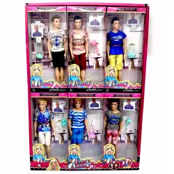 Куклы Beauty (33 см) бокс из 6 шт RX882D