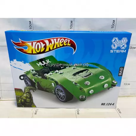 Конструктор Хот Вил - Машинка Халк 124-4