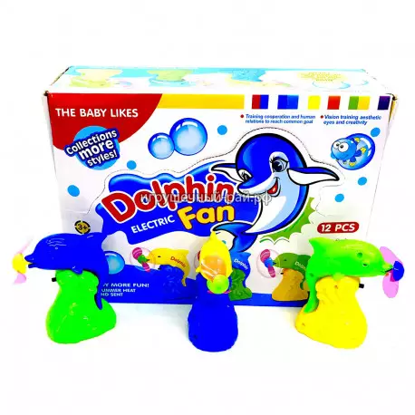 Вентиляторы дельфины в боксе 12 шт 868-2