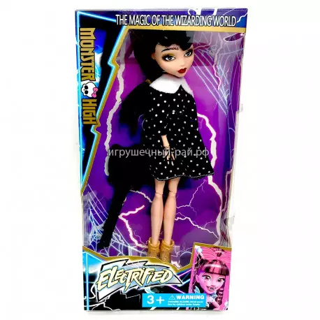 Кукла Монстр Уэнсдэй Аддамс (28 см, 2 вида, шарнирная) LK1444