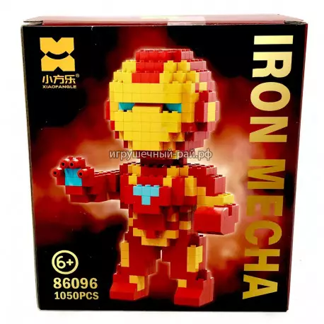 Микро-конструктор Железный человек (1050 дет) 86096