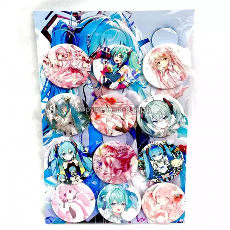 Набор значков аниме - Хацунэ Мику YP007