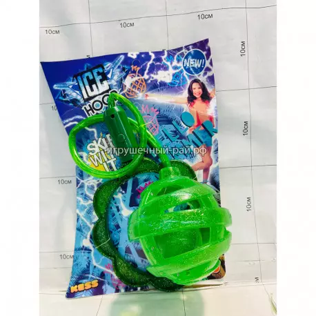 Нейро-скакалка с гибким стержнем (свет) на блистере SA1001