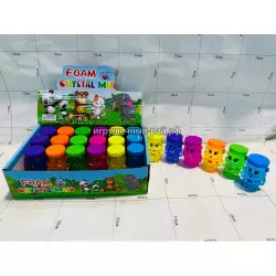 Слаймы в мини тубе Зверьки бокс из 24 шт 2027-1