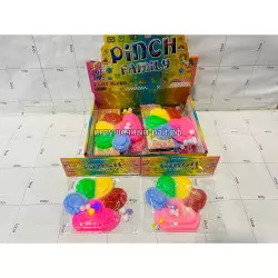 Игрушка-антистресс Сквиш таба Кошачья лапка (бокс из 8 шт) A0388