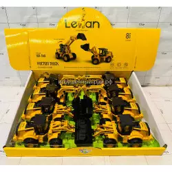 Строительная техника - Экскаватор (пластик) бокс из 8 шт 168-54B