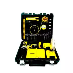 Шуруповерт аккумуляторный с инструментами 331-06