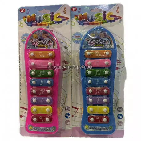 Ксилофон (8 клавиш) на блистере Y950A