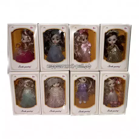 Куклы БЖД мини (18 см) бокс из 8 шт WAXL0601