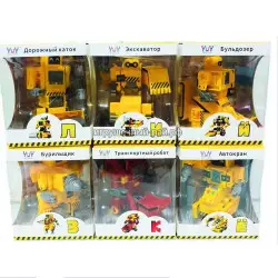 Робот - трансформер Строительная техника в ассортименте KL1705