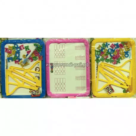 Доска для рисования с русским алфавитом в ассортименте DZ-6099