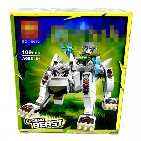 Конструктор Чима - Легендарные звери: Волк (Bela, 109 дет) 10072