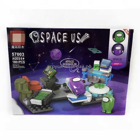 Конструктор Амонг Ас - Космическая станция (MG, 180+ дет) 57003