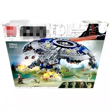 Конструктор Звёздные войны - Дройд-истребитель (Lari, 399 дет) 11420