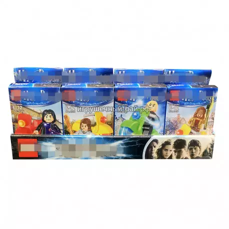 Конструкторы фигурки Гарри Поттер (LEBQ, 8 видов) бокс из 16 шт 1958