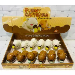 Заводные игрушки Капибара (бокс из 12 шт) Y6616