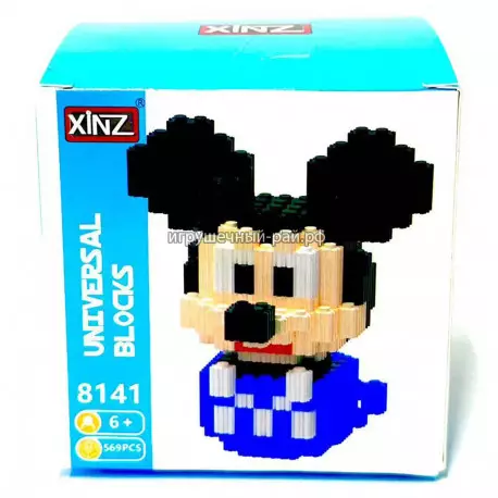 Микро-конструктор Микки (569 дет) YC185