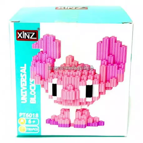 Микро-конструктор Стич (785 дет) 6018