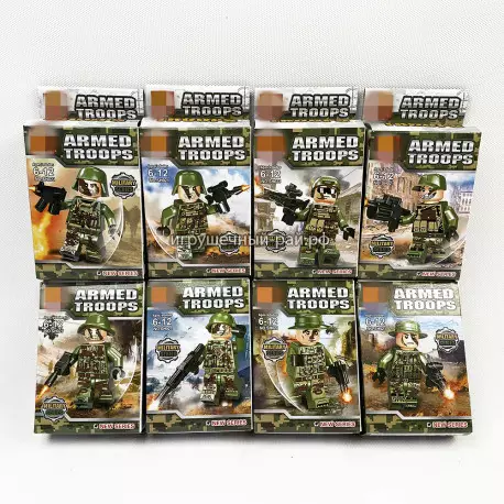 Конструкторы Война бокс из 16 шт SH021B