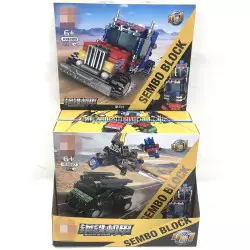 Конструкторы Трансформеры (~182+ дет) бокс из 4 шт 103225-28