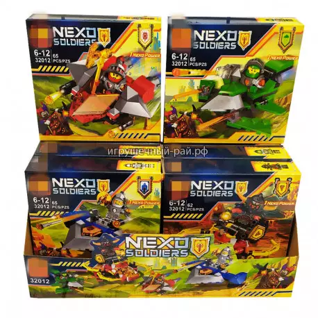 Конструкторы Нексо (Lele) в упаковке 8 шт 32012