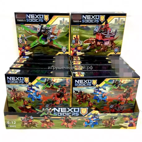 Конструкторы Нексо (Ye, ~49 дет) бокс из 12 шт 79005