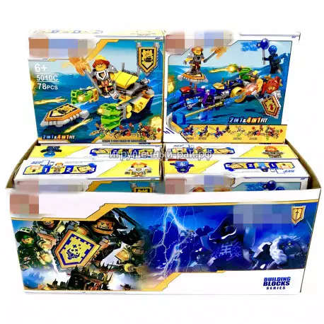 Конструкторы Нексо (Heima, ~78 дет) бокс из 8 шт 5010