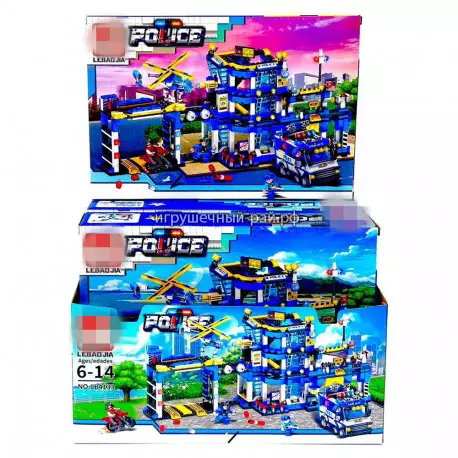 Конструкторы Сити - Полиция (LB+, 4 вида) бокс из 4 шт LB4133