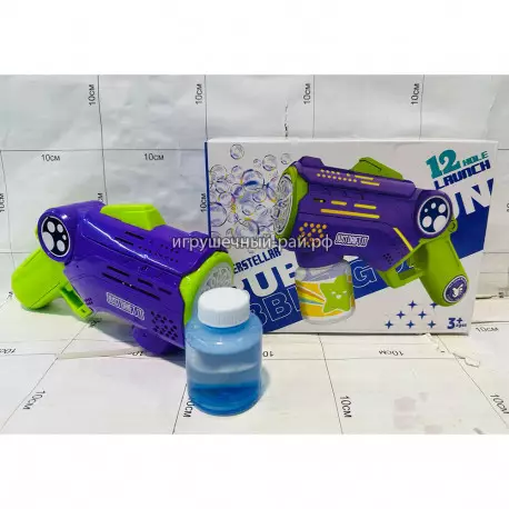 Пистолет для запуска мыльных пузырей J315