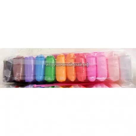 Масса для лепки (набор из 12 цветов)