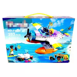 Конструктор Френдс - Морской спасательный самолёт (203 дет) 51752