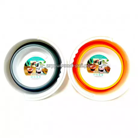 Ведро складное силиконовое DP-124