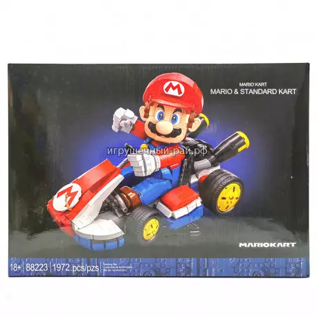 Конструктор Марио - Мариокарт (1972 дет) 88223