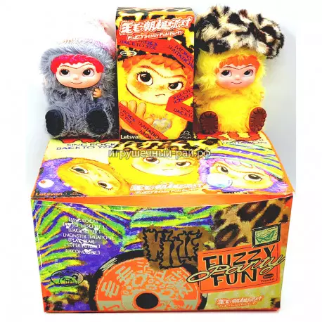 Мягкая игрушка брелок Куколка Вакуку WKK-16-0803-10