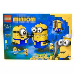 Конструктор Миньоны (CLB, 876 дет) 21001