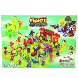 Конструктор Зомби - Битва за бежевый дом (818, 458 дет) 98466