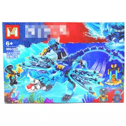 Конструктор Ниндзяго - Водяной дракон (M, 2 фиг, 397 дет) MG382