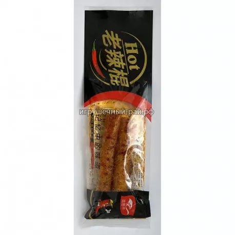 Острое соевое мясо два стика 20 гр (уп. 30 шт)