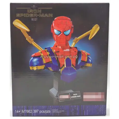 Конструктор Супер-герои - Человек паук (397 дет) M7662