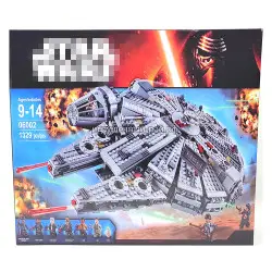 Конструктор Звёздные войны - Сокол тысячелетия (7 фиг, 1329 дет) 06002