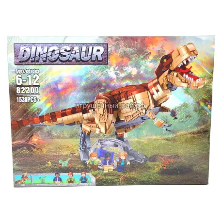 Конструктор Динозавры - Тираннозавр Рекс (1538 дет) 82200