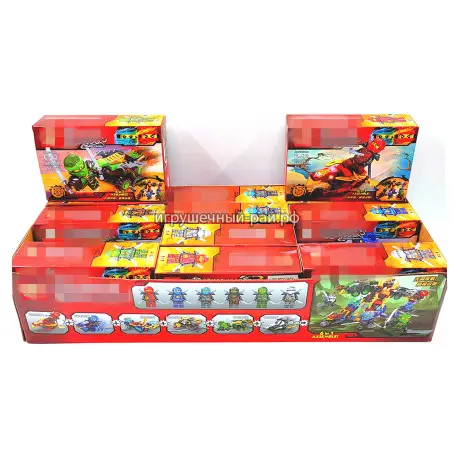 Конструкторы Ниндзяго (LY) в упаковке 12 шт 68025